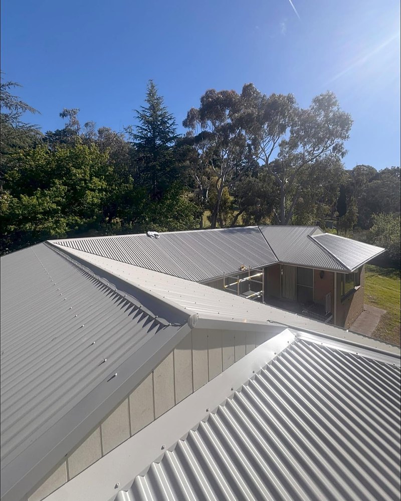 Tile To Metal Re-Roof — Hills Roof & Gutter