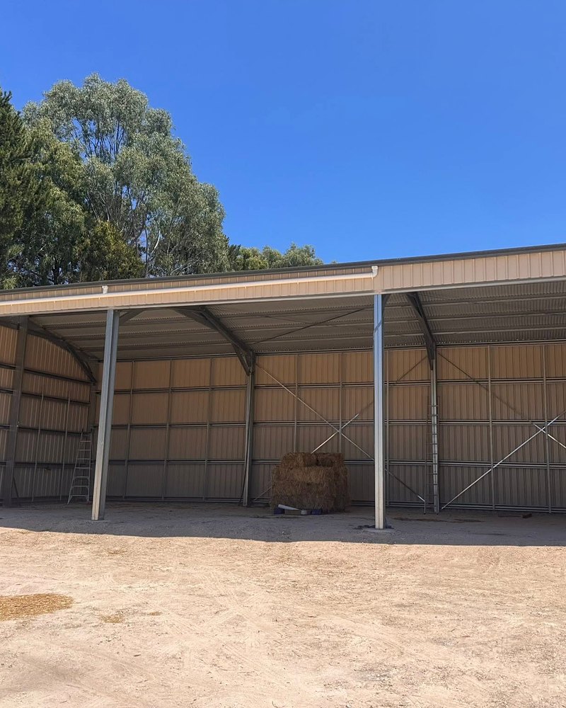 Shed Gutters — Hills Roof & Gutter